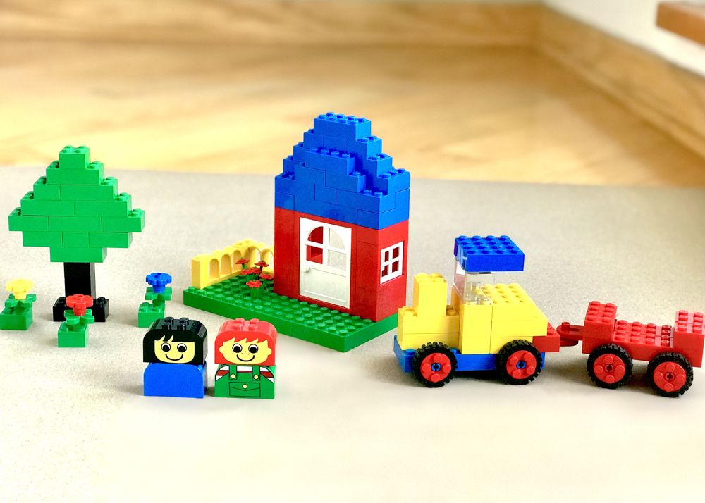 LEGO® Kolorowy zastaw klocków MIX z 1998 roku