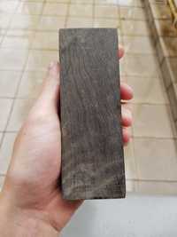 Drewno stabilizowane bloczek stabilizowany brzoza knifemaking
