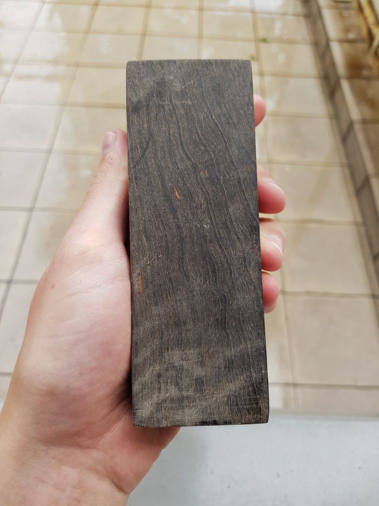 Drewno stabilizowane bloczek stabilizowany brzoza knifemaking