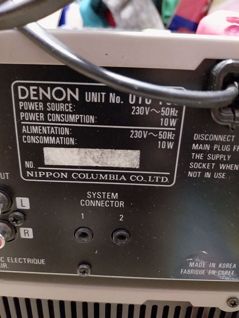 Wzmacniacz z tunerem Denon cena za komplet