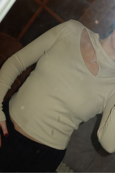 Кофтинка  жіноча в рубчик