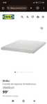 Colchão espuma afjall Ikea 140x200 ótimo estado