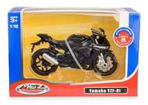 MSZ 1:18 YAMAHA YZF-R1 / 67705/black. Daffi