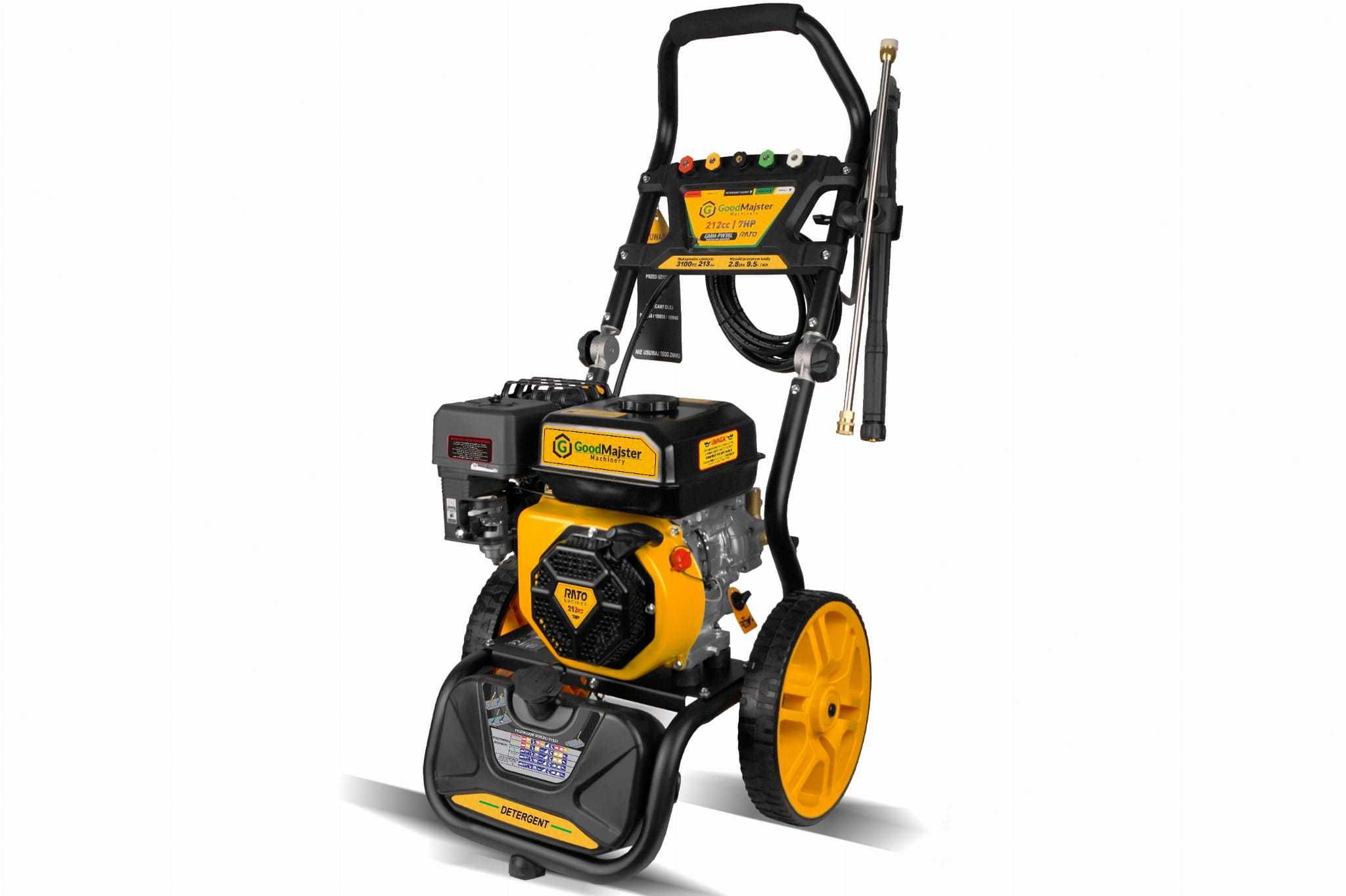 Myjka spalinowa ciśnieniowa 213bar 7HP RATO R210 212ccm