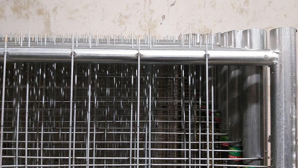 Ogrodzenie Tymczasowe Budowlane KOMPLET panel/stopa/obejma PRODUCENT