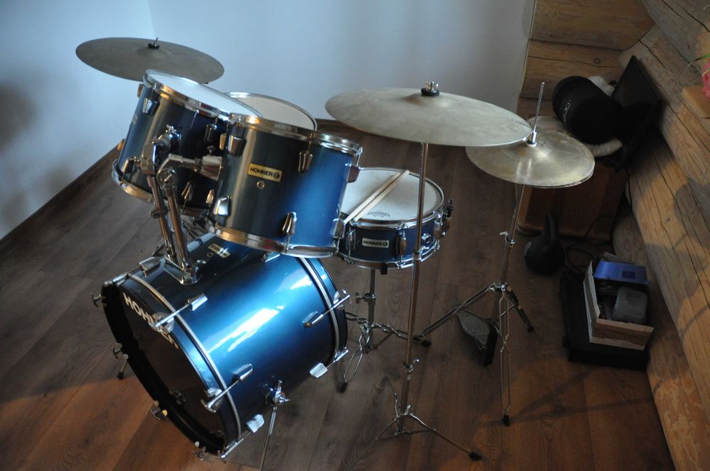 Perkusja HOHNER-lepsza od Amati-kompletny zestaw przygotowany do gry!