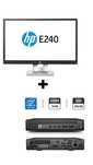Комплект Комп'ютер HP EliteDesk 800 G2 + Монітор HP EliteDisplay E240