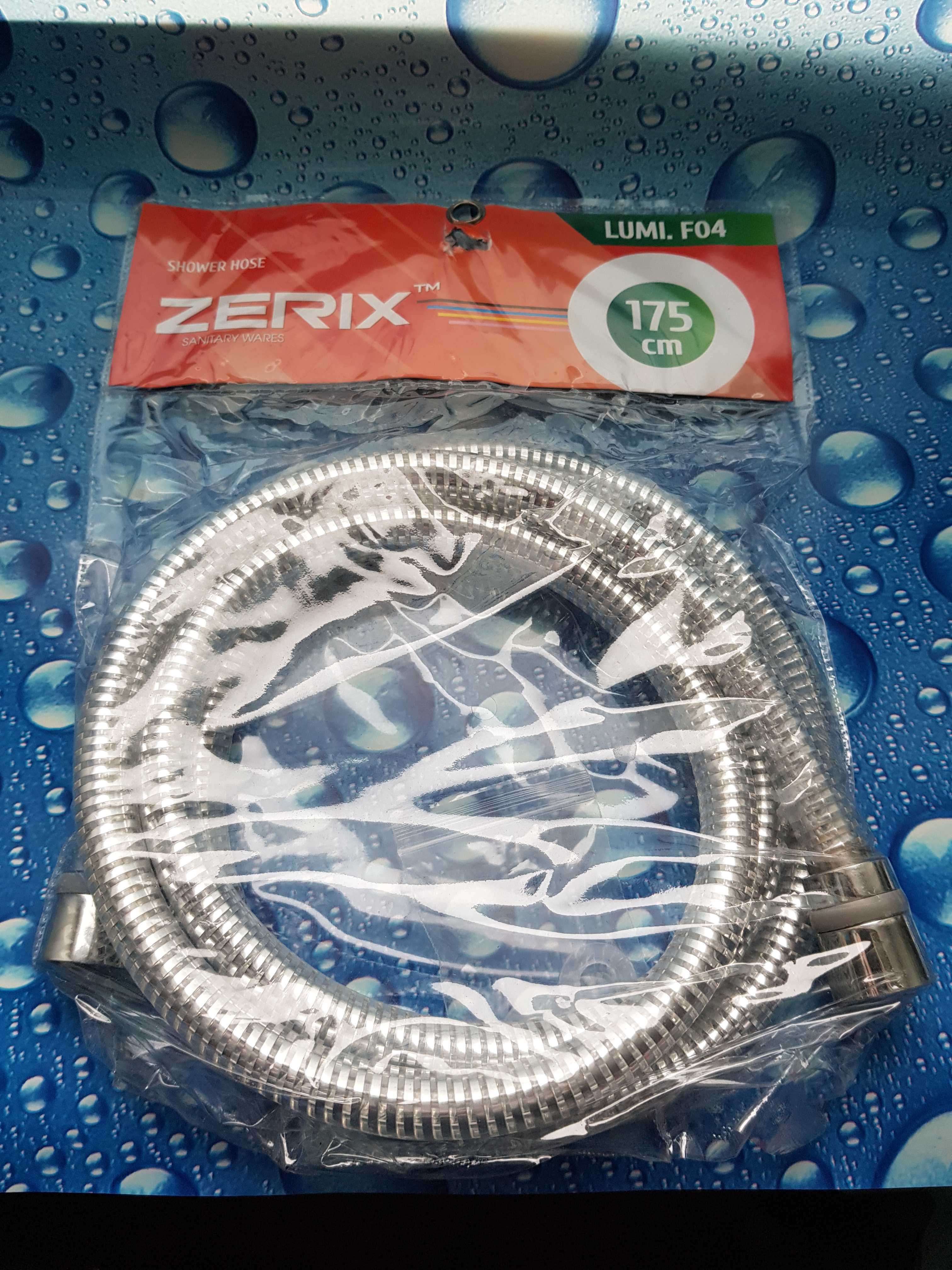 Шланг для душа силиконовый Zerix Lumi F04 150,175,200см