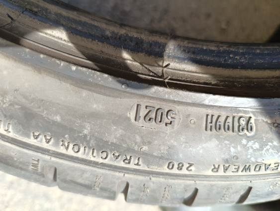 Opona Pirelli P zero 245/40/19 6.8mm