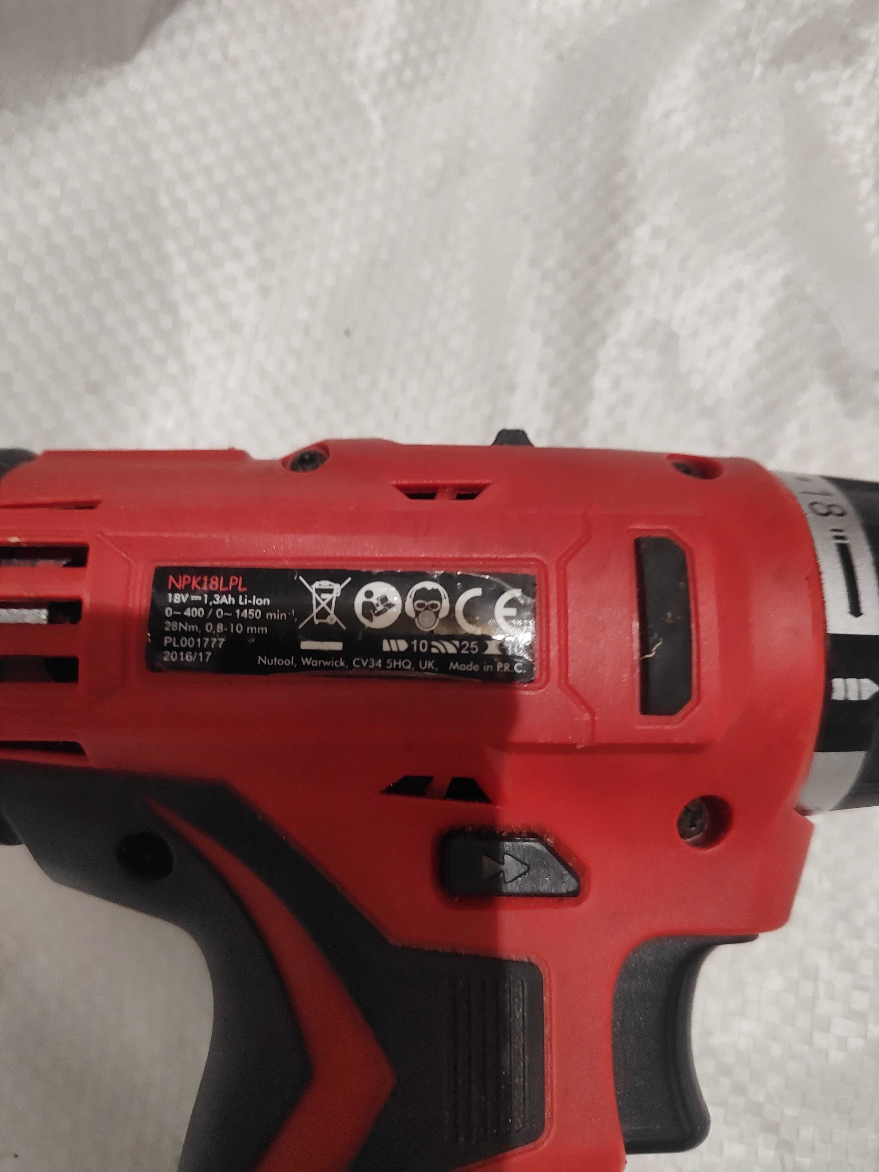 Wkrętarka Nutool zasilanie akumulatorowe 18 V NPK18lpl