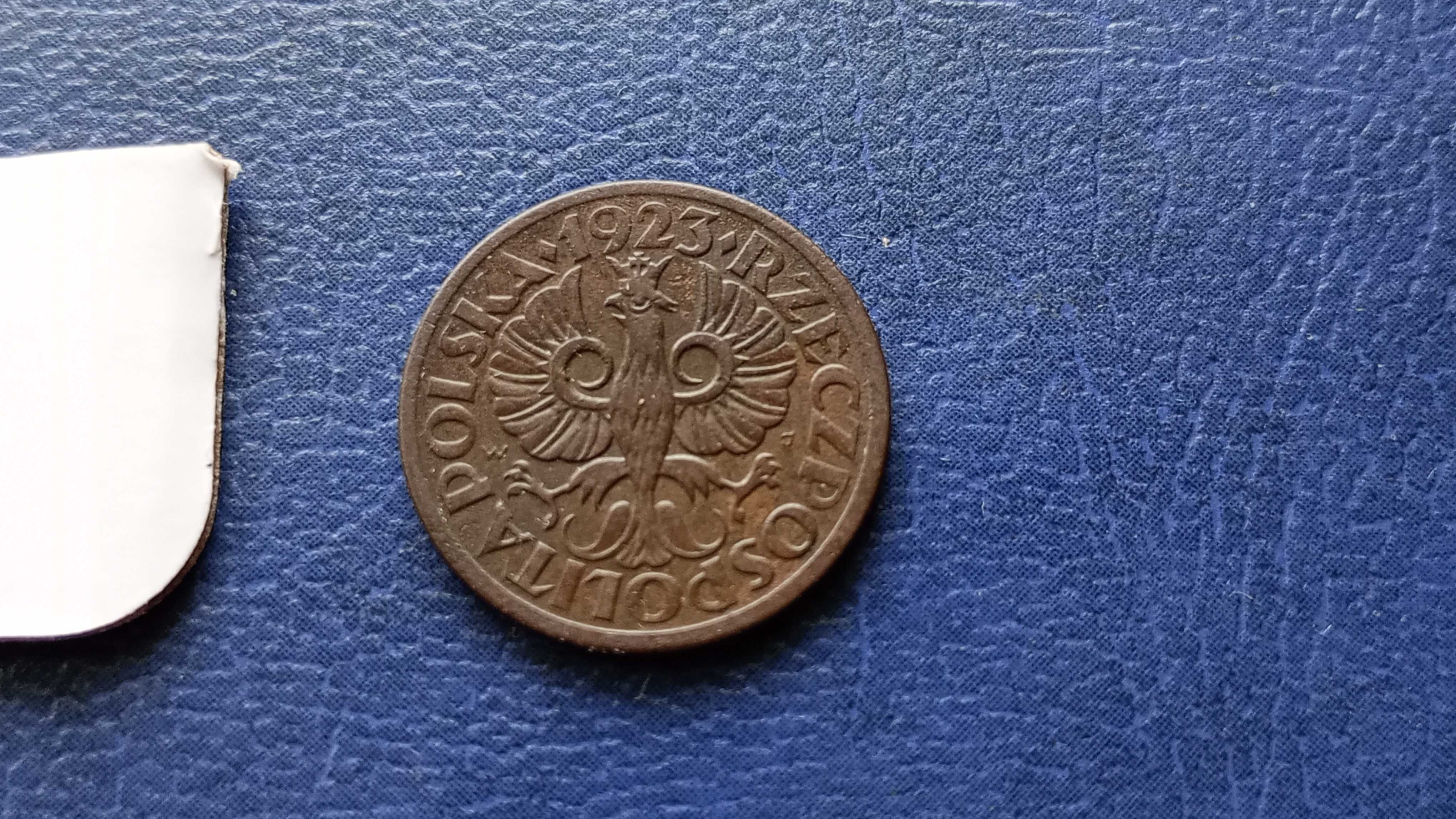 Stare monety Medal 5 gr 1923 2RP piękna