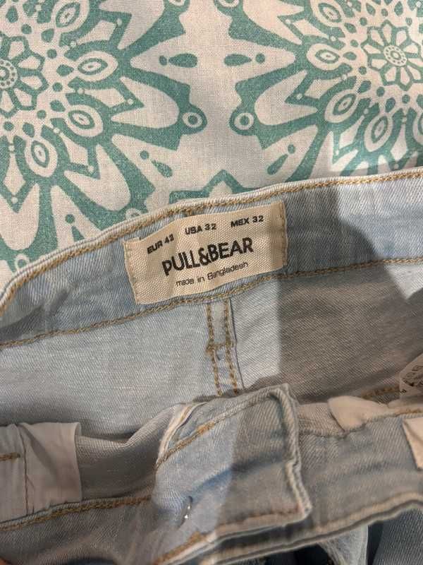 Spodnie pull & bear 42 carrot męskie
