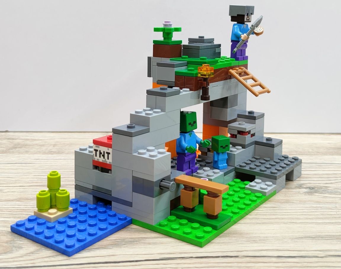 LEGO 21141 Minecraft - Jaskinia zombie