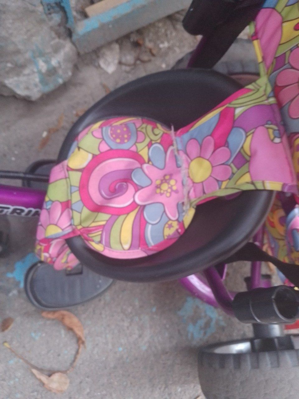 Велосипед дитячий з батьківською ручкою