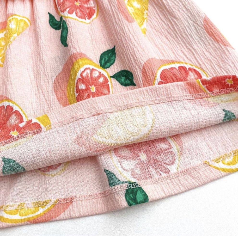 Сарафан Carters  з грейпфрутами плаття сукня літня 3 та 4 рочки