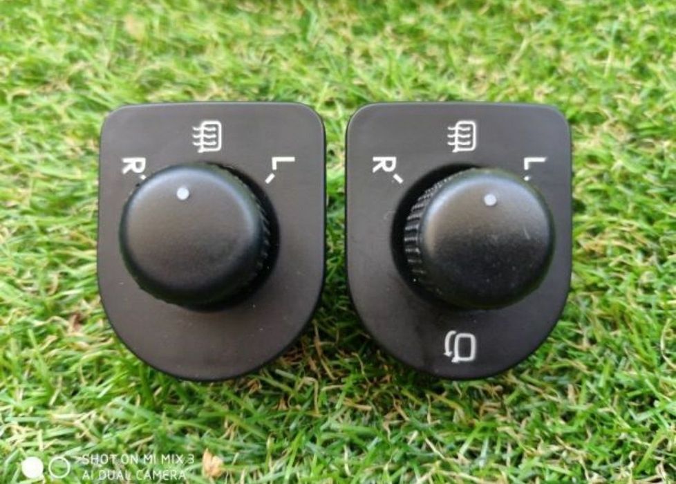 Botão comando espelhos VW Golf Passat Skoda Beetle Seat Audi Polo