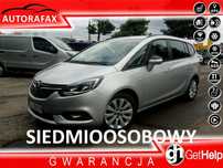 Opel Zafira Klimatronic 2-stref, Podgrz. fotele + kierownica, 7-osobowy, Hak