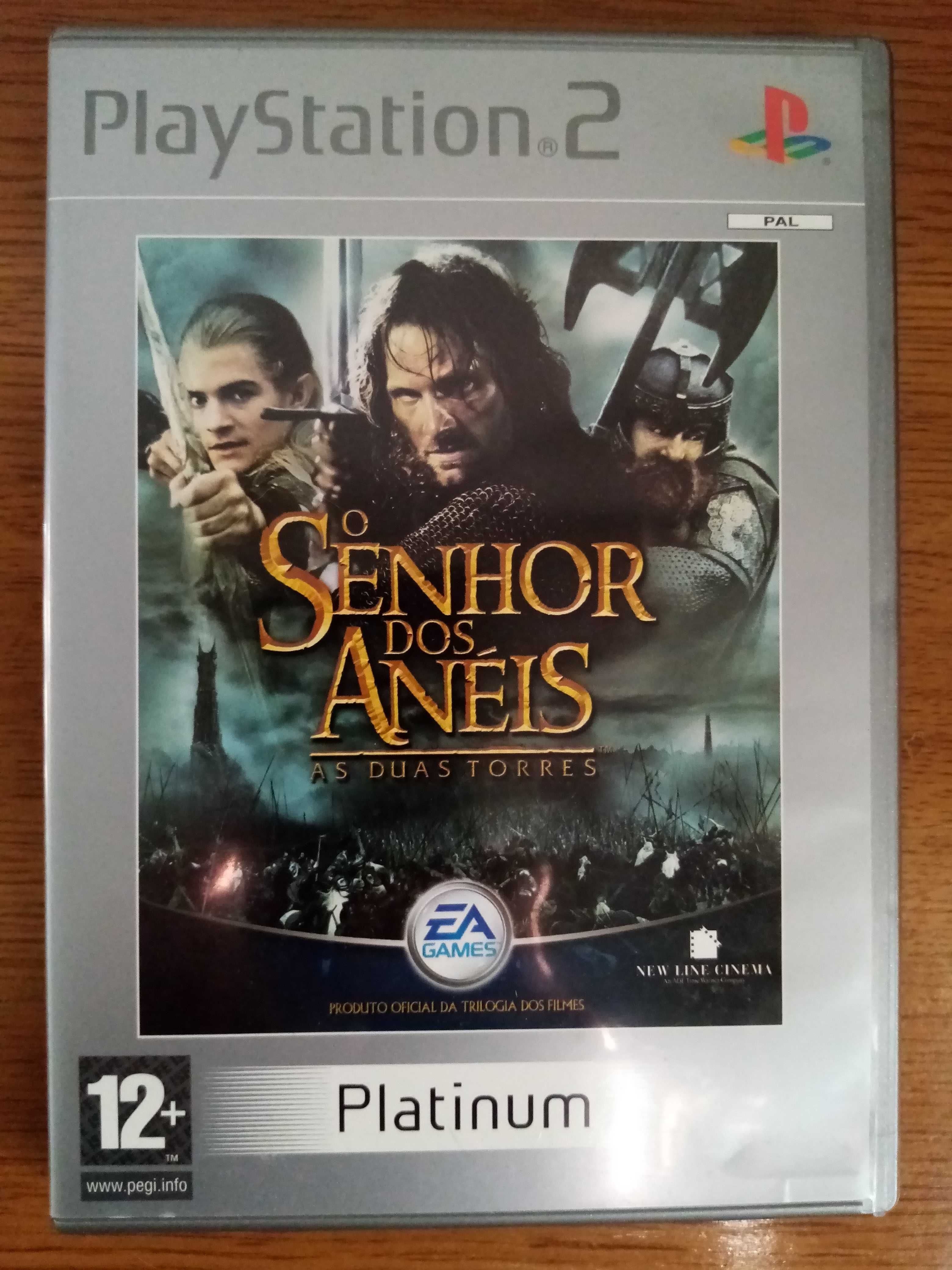 Jogo ps2 o Senhor dos Anéis 5,50€