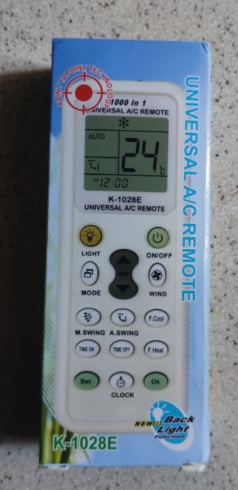 Универсальный пульт для кондиционера более 1000 моделей.