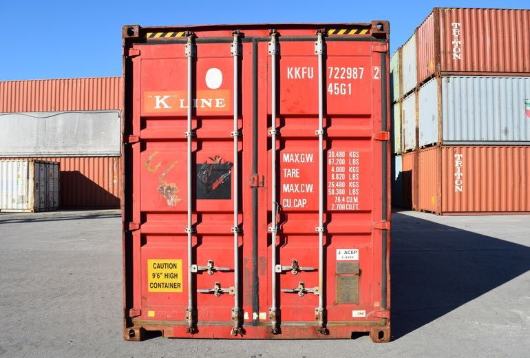 Kontener morski magazynowy 40 DV/HC 12 metrowy, używany