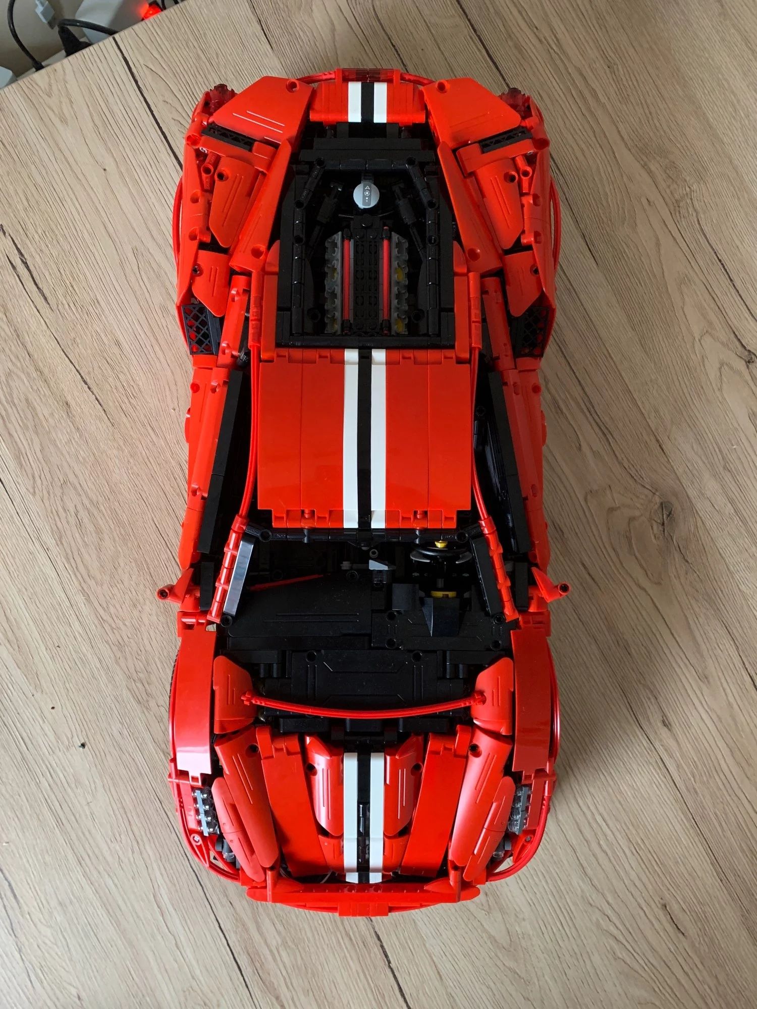 Nowe! Klocki technic Ferrari 488 Pista Cada 3187 elementów MOC C61042