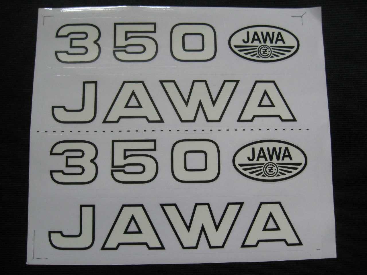 Наклейки ЯВА-JAWA 638 ЛЮКС.