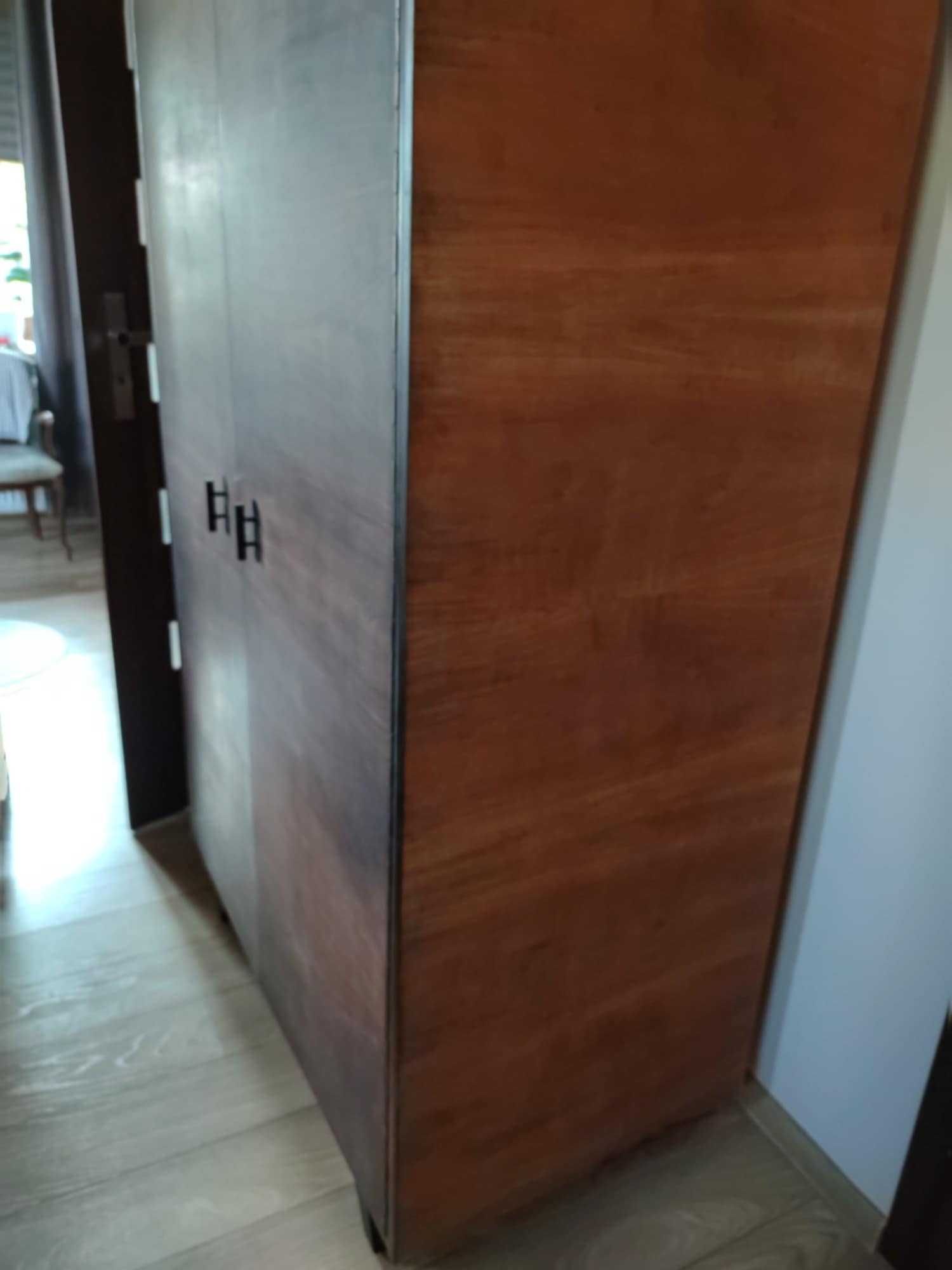 Meble komoda szafa PRL zestaw