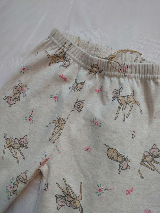 Piżama dziewczęca Bambi Disney Primark 6-9 miesięcy / 74