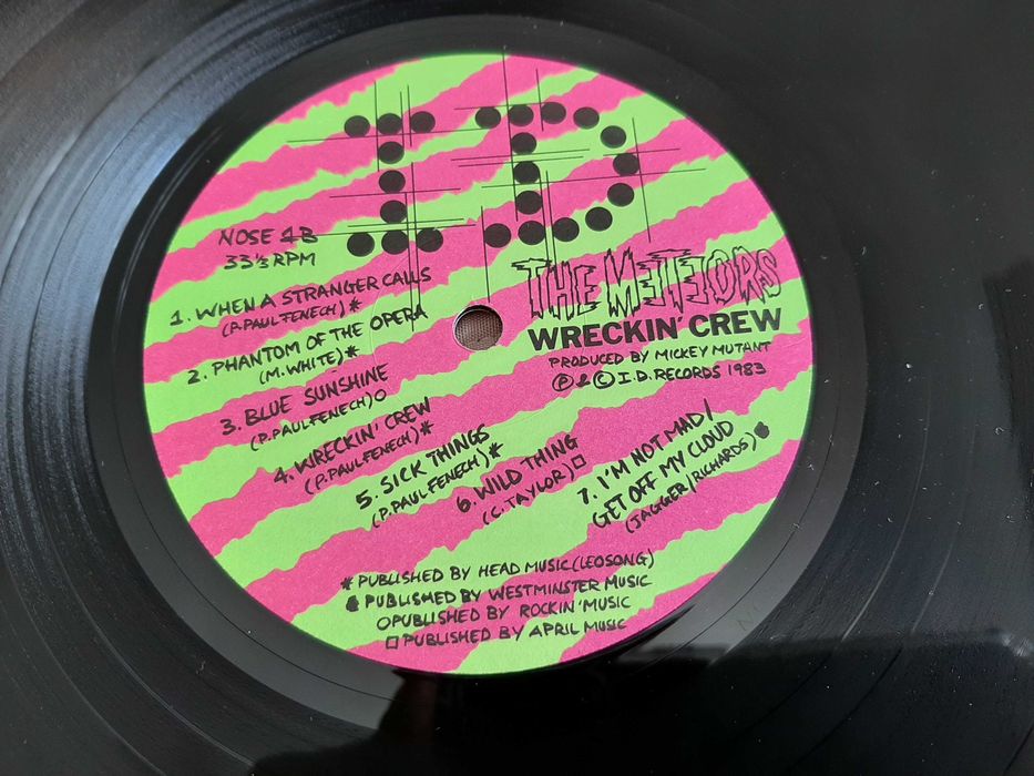 The Meteors - Wreckin´Crew - UK - Vinil LP