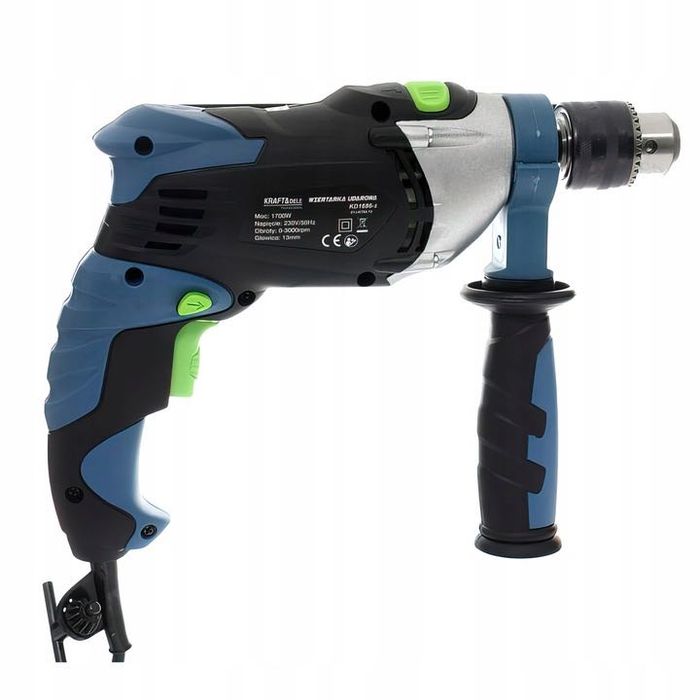 NOWA Wiertarka udarowa 1700W 230V 3000 RPM Kraft&Dele POLSKA KD1685!