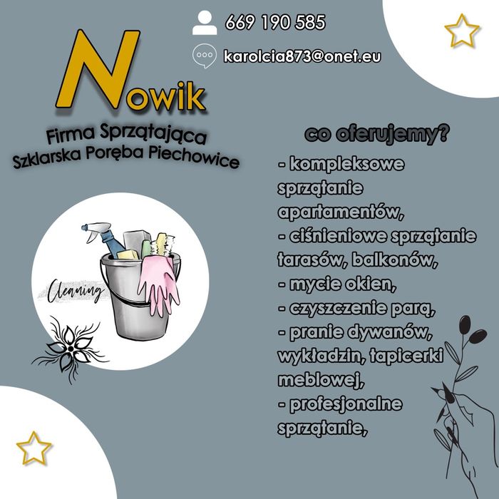 ""Nowik"  kompleksowe sprzątanie apartamentów
