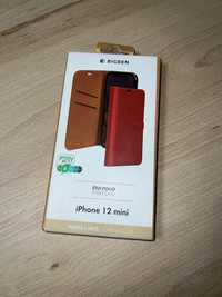 Nowe czerwone etui z klapką marki Bigben do Apple IPhone 12 mini
