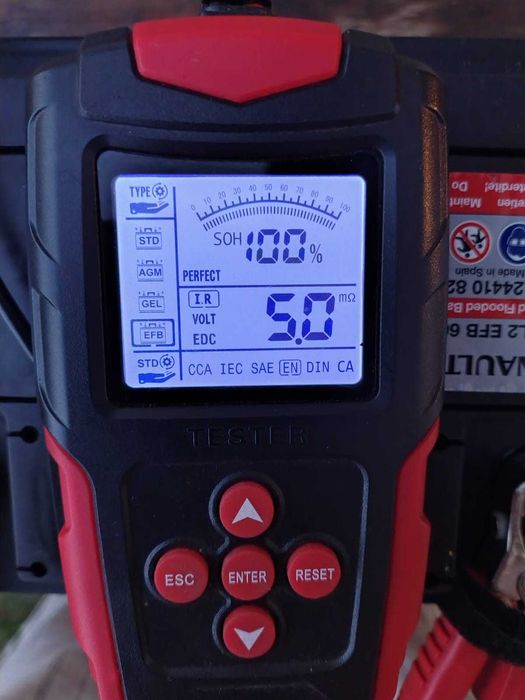 Akumulator samochodowy Varta EFB 60Ah, 510A, 100% sprawności