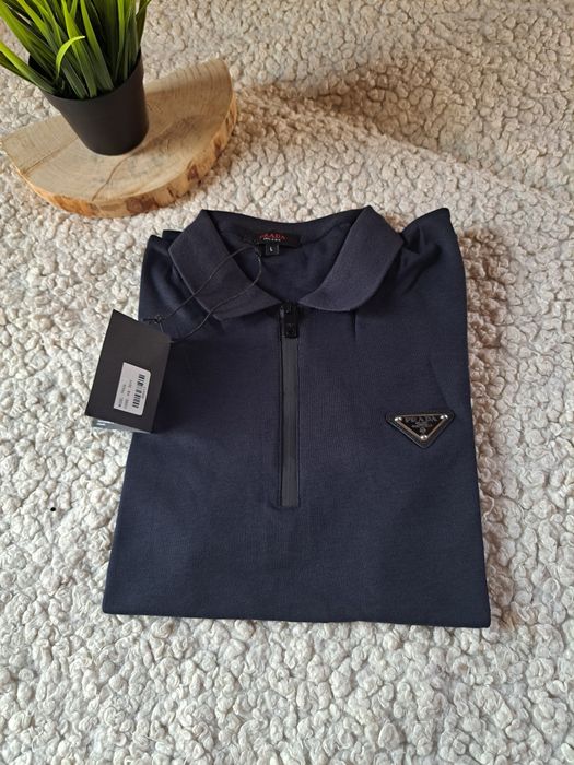 Koszulka polo damska jakość pra. Da xl L bawełna kołnierzyk suwak prez