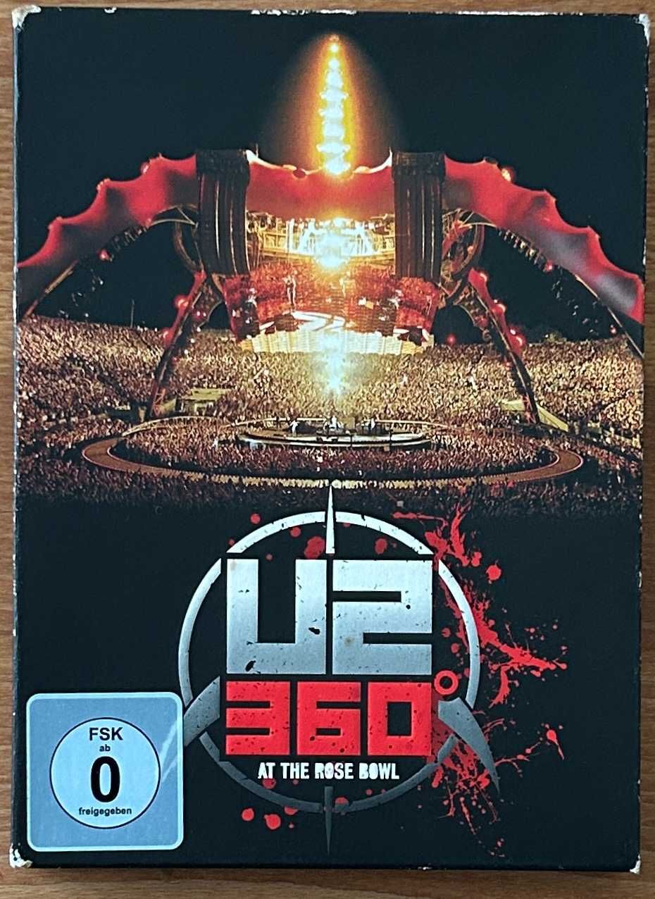 U2 - 360' at the Rose Bowl - 2009 - DVD x 2