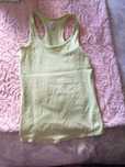 top amarelo zara tamanho s