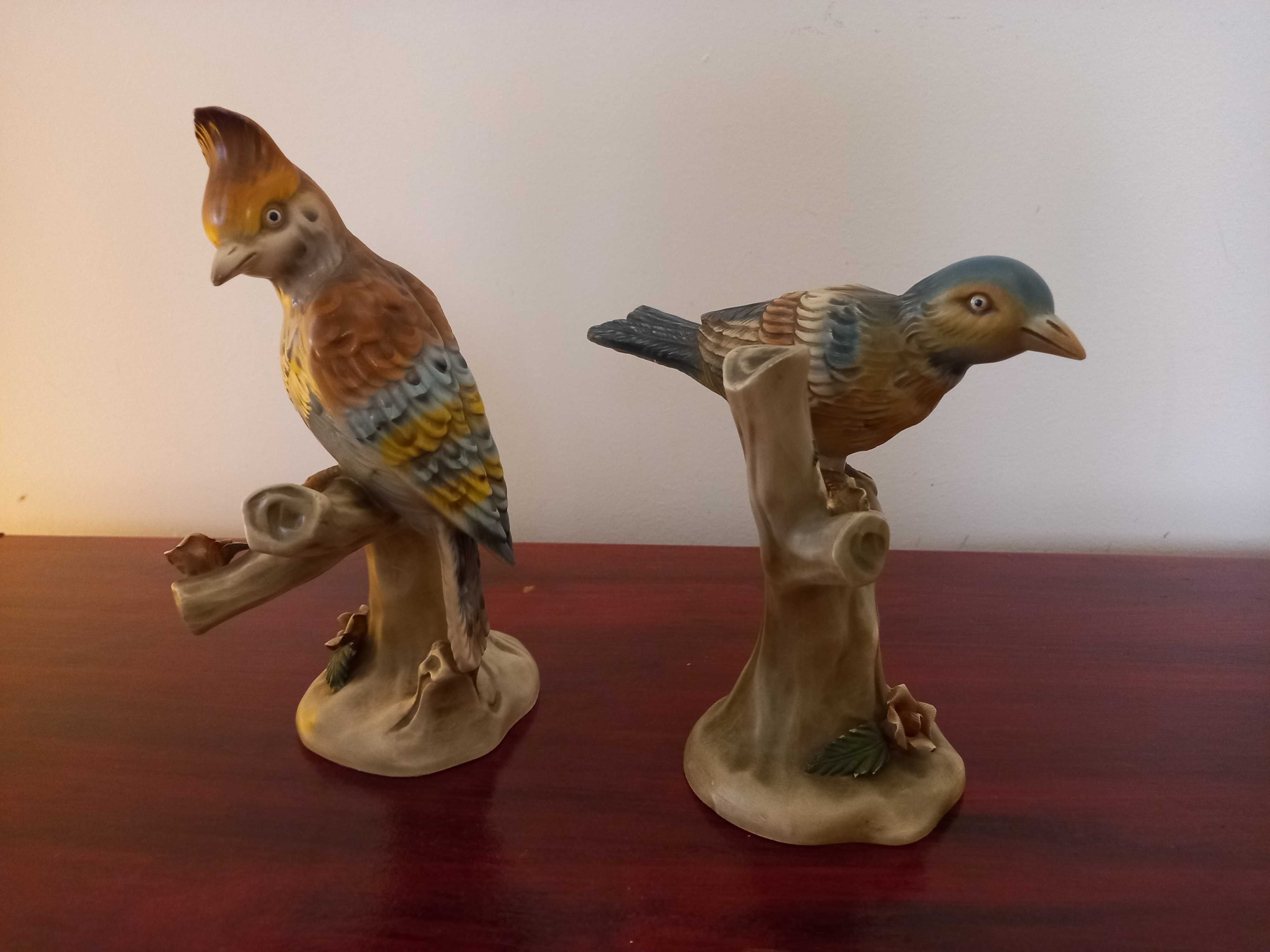 Estatuetas de aves em porcelana - Moderna Industrial Decorativa