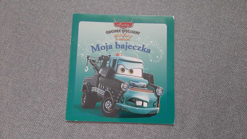Walt Disney Auta Cars 1 szt. Bujdy na resorach seria Moja bajeczka
