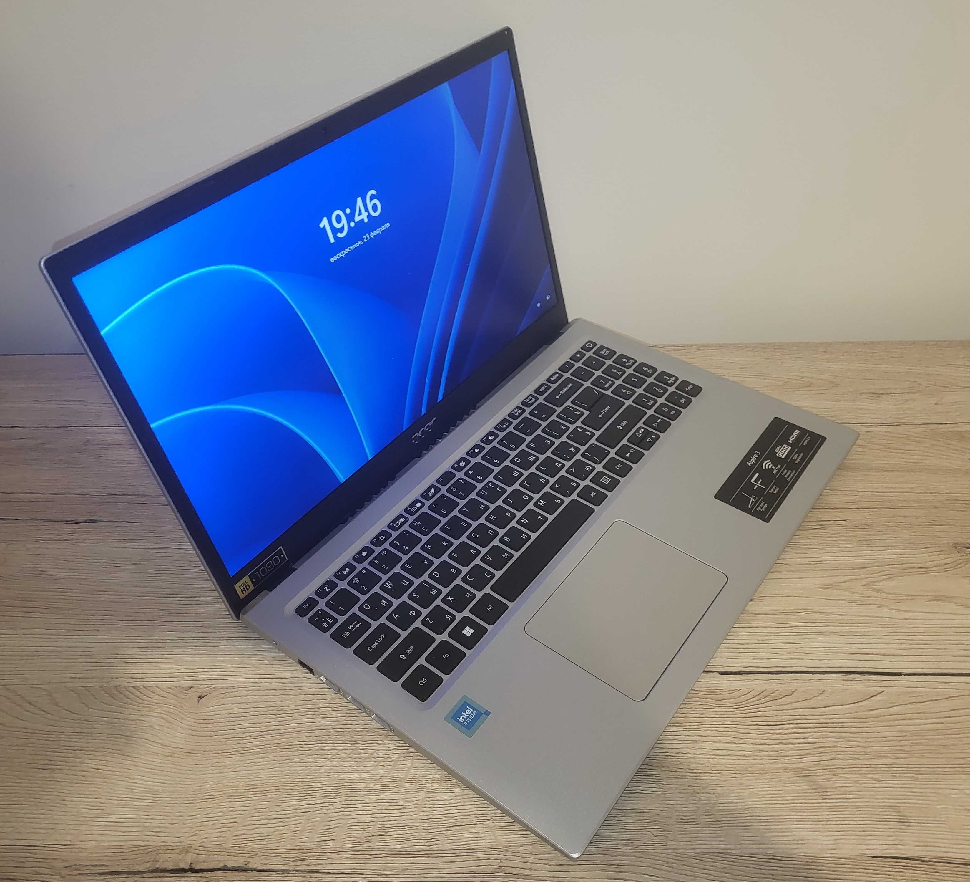 Acer Aspire 3 A315-35-C654 Pure Silver / Intel Celeron N4500. Rok 2023