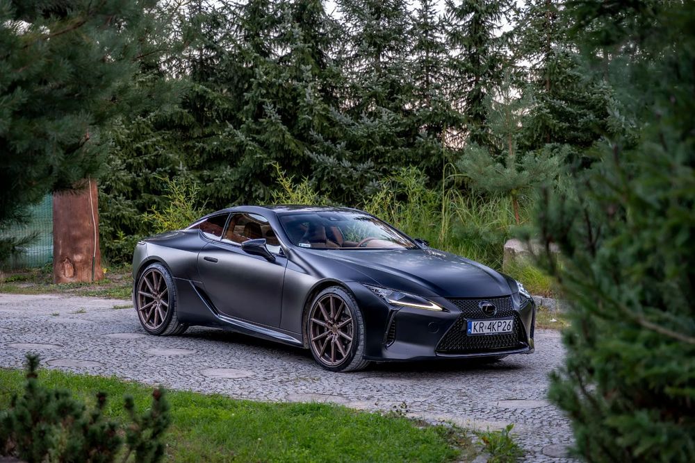 Lexus LC 500 Concaver Full Body PPF 2kpl kół Salon Polska Bezwypadek FV23%