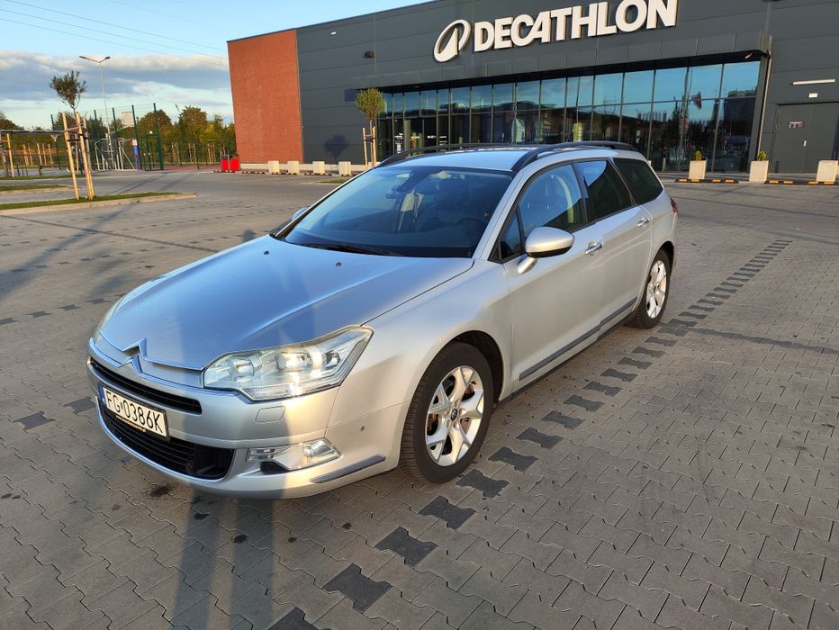 Citroen C5 kombi 2009r. 2.0 HDi diesel 136KM automat, navi, hak