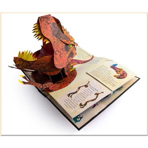 Інтерактивна книга Pop-Up: Encyclopedia Prehistorica Dinosaurs/Sharks