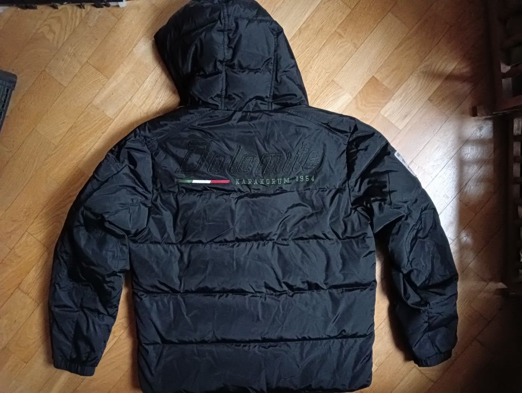 Włoska kurtka puchowa Dolomite XL puch duck goose canada north face 52