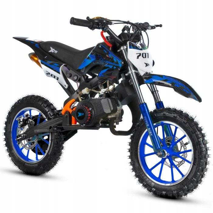 Mini cross cros kros 49 cc 50 cm3 spalinowy 701 A rozrusznik wysyłka