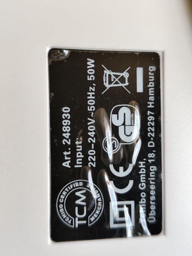 MYJKA Ultradźwiękowa TCM (TCHIBO) 248930