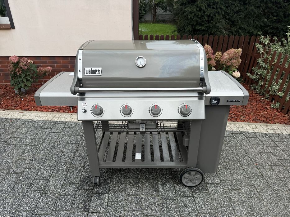 Weber genesis II GRILL gazowy 4 palnikowy, żeliwny ruszt GBS!