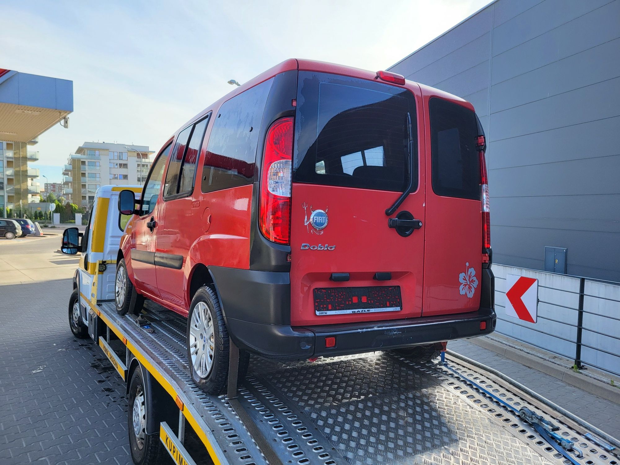 Fiat Doblo 1.4 lift. 7 osób. 2006r.