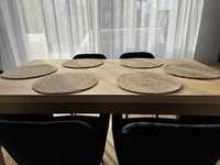Drewniany stół jesionowy 160x90x80