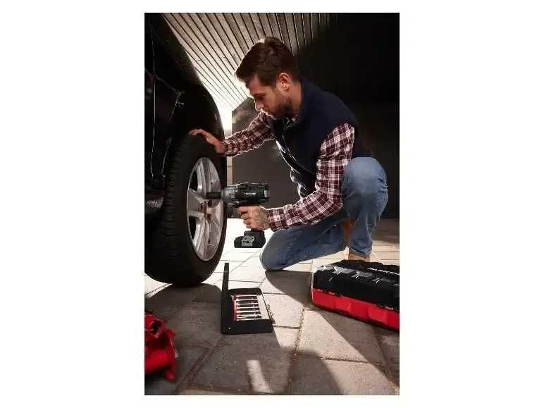 Набір торцевих ударних ключів Parkside PSNP 8 В2 / Головки ½″ 8 од.