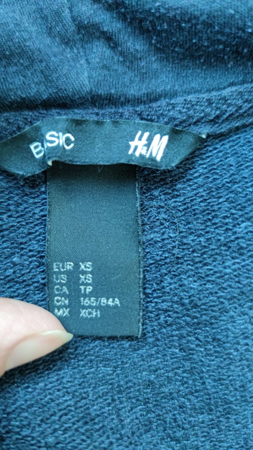 Толстовка худи на мальчика подростка H&M размер XS
